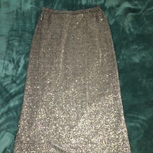 Vintage Knit maxi skirt